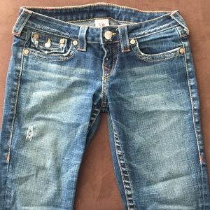 True Religion Boot Cut Lis Rise Jeans Size 29